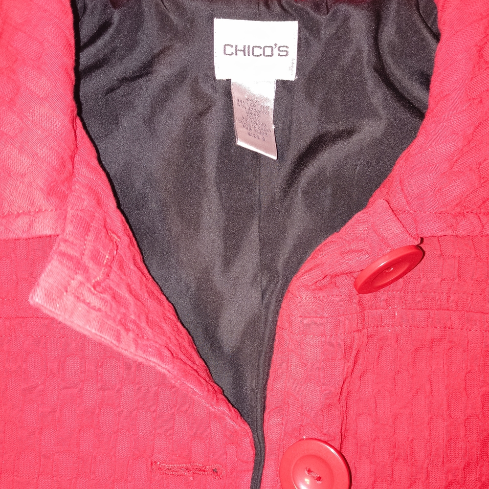 Chico's Red Women's Jacket
